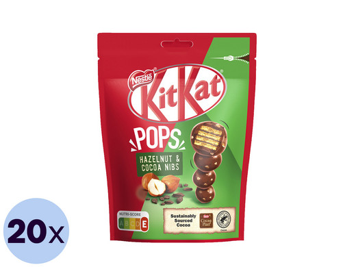 X Kitkat Pops Haselnuss Kakaoriegel G