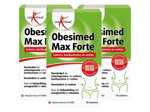 90x Lucovitaal Obesimed Max Forte Abnehmkapseln