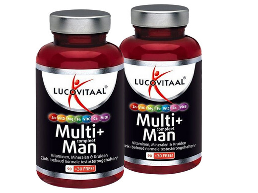 X Lucovitaal Multi Plus Compleet Man Tabs