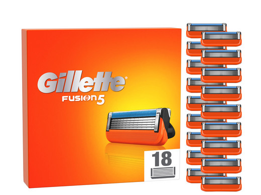 18x Gillette Fusion5 Navulmes