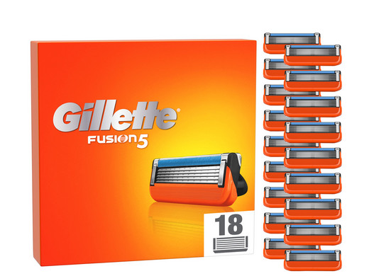 18x Gillette Fusion5 Rasierklinge