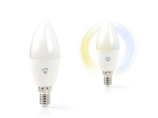 2x Nedis SmartLife LED-Leuchtmittel WLAN | E14 | 2700–6500 K