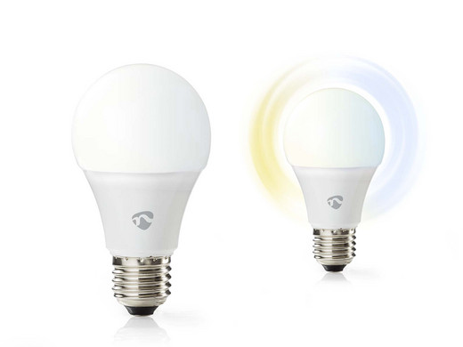 2x Nedis SmartLife LED-Leuchtmittel WLAN | E27 | 2700–6500 K