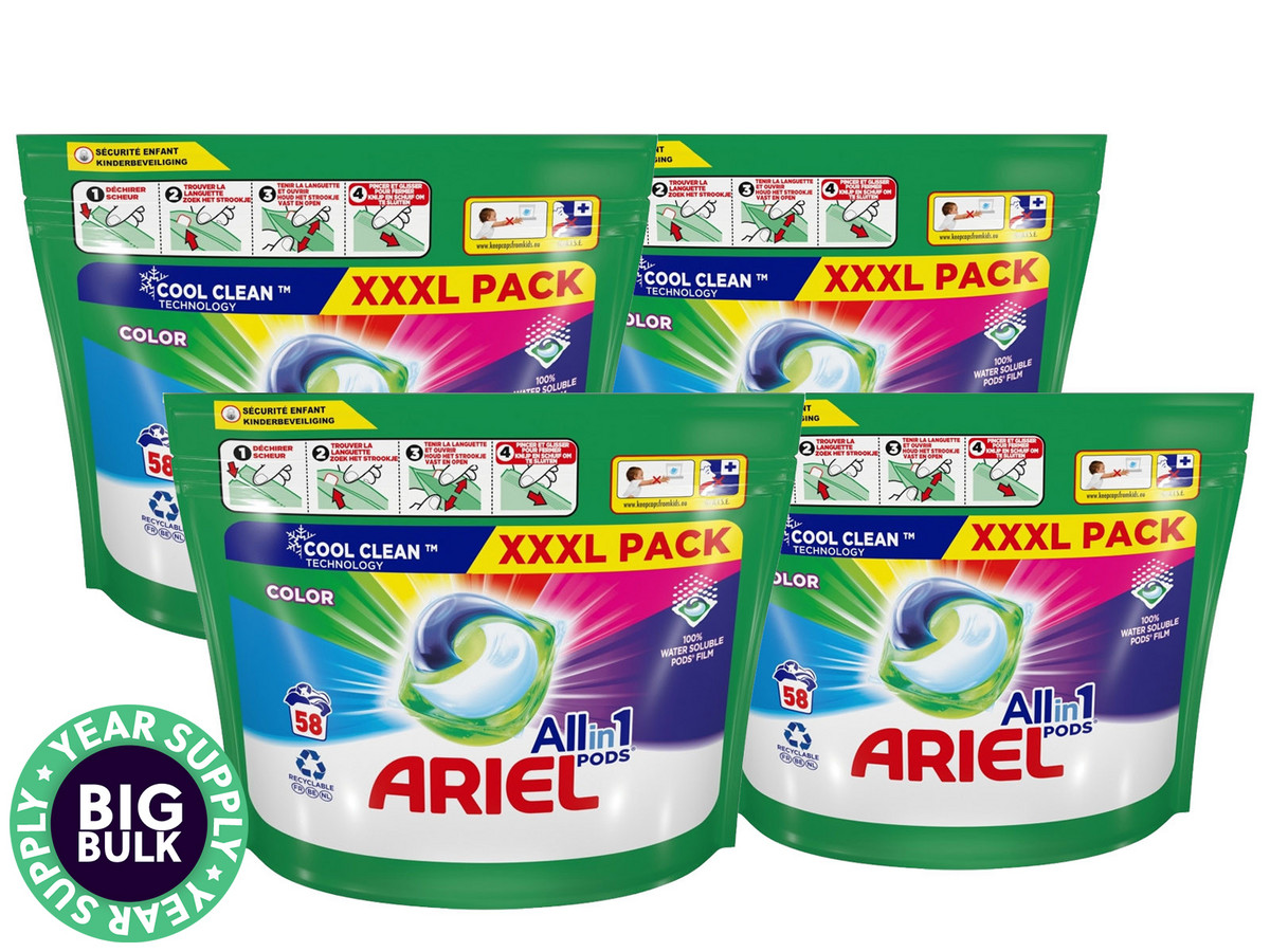 232x Ariel Color All In 1 PODS Angebote IBOOD