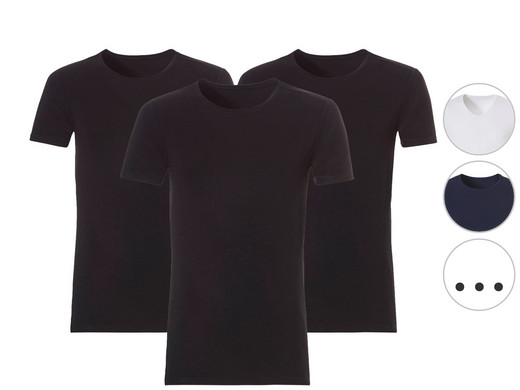 3x Ten Cate Bamboo Basic Heren T-shirt