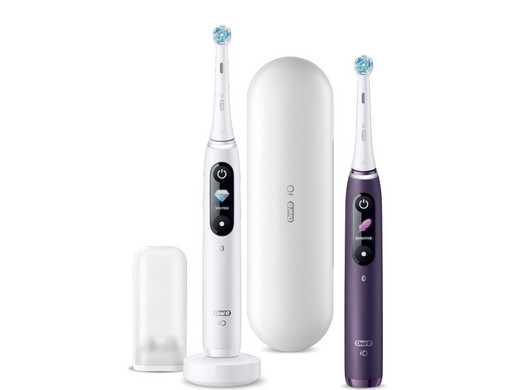 2x Oral-B iO Series 8 Elektrische Tandenborstel