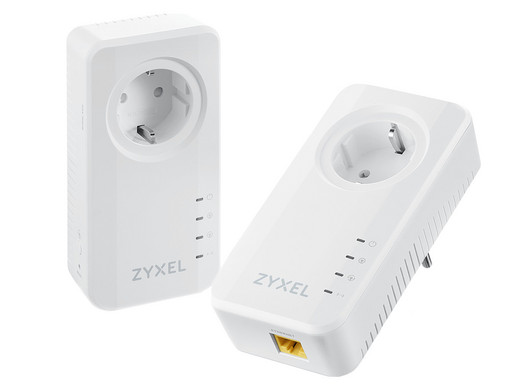 2x Zyxel PLA6457 Gigabit Powerline Adapter