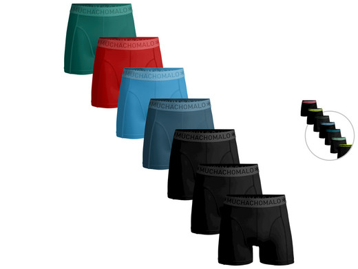 7x Muchachomalo U-Solid Boxershort