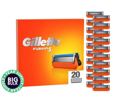 20x Gillette Fusion5 Navulmes