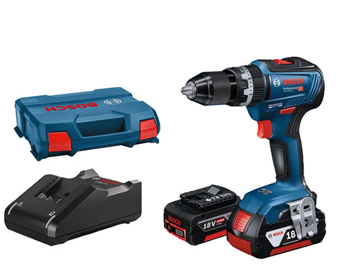 Bosch 18 V Combiboor + 2x Accu & Case