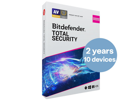 Voucher 2 Jaar Bitdefender Total Security 2023