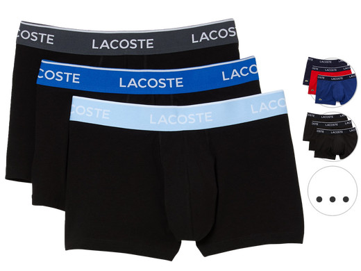 3x Lacoste Boxershort