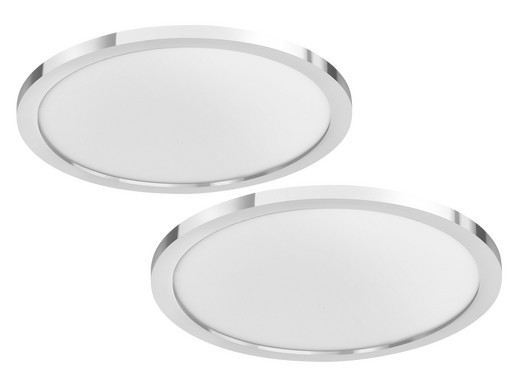 2x Ledvance IP44 Smart Wi-Fi Plafondlamp Ø 30 cm