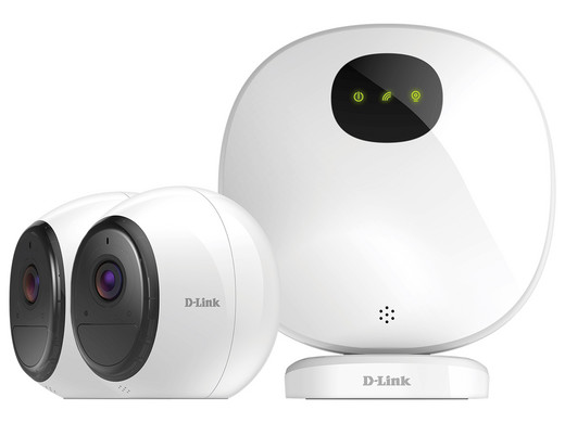 D-Link mydlink Pro Wire-Free Camera Kit | Hub & 2 Kameras