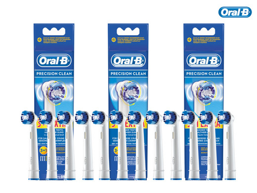 12x Oral-B Clean opzetborstels