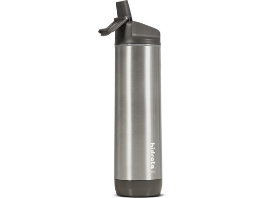 Hidrate Spark Steel smarte Trinkflasche m. langem Trinkhalm | 620 ml