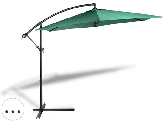 Hangende Parasol met Hoes