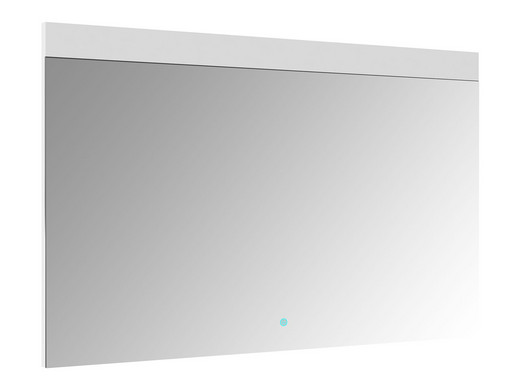 Allibert Rei Badezimmerspiegel mit LED-Licht und Touch-Schalter | 100 x 70 cm