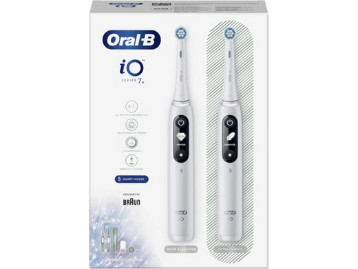 Oral-B iO 7n Elektrische Tandenborstel Duopack - Best Online Offer Daily - iBOOD.com